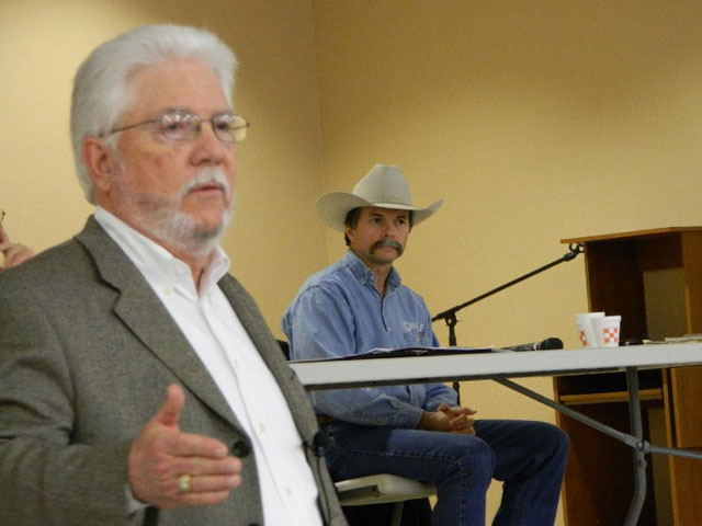 Dudley Butler (left), an attorney in Mississippi, was administrator of the Grain Inspection, Packers and Stockyards Administration from 2009 to early 2012. (DTN file photo by Chris Clayton)